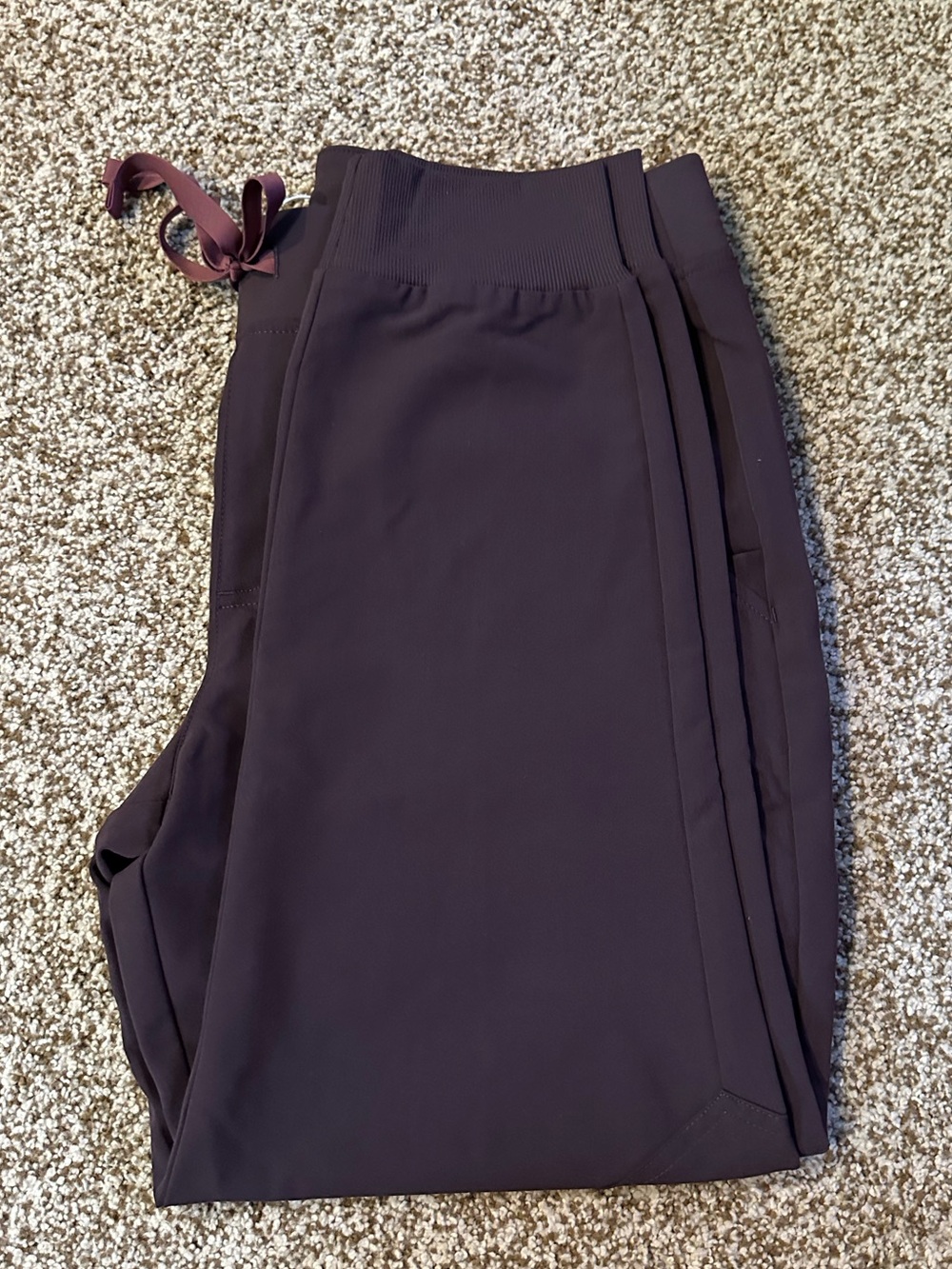 FIGS Women's Espresso Zamora Mid-Rise Jogger Pant - Picture 3 of 4